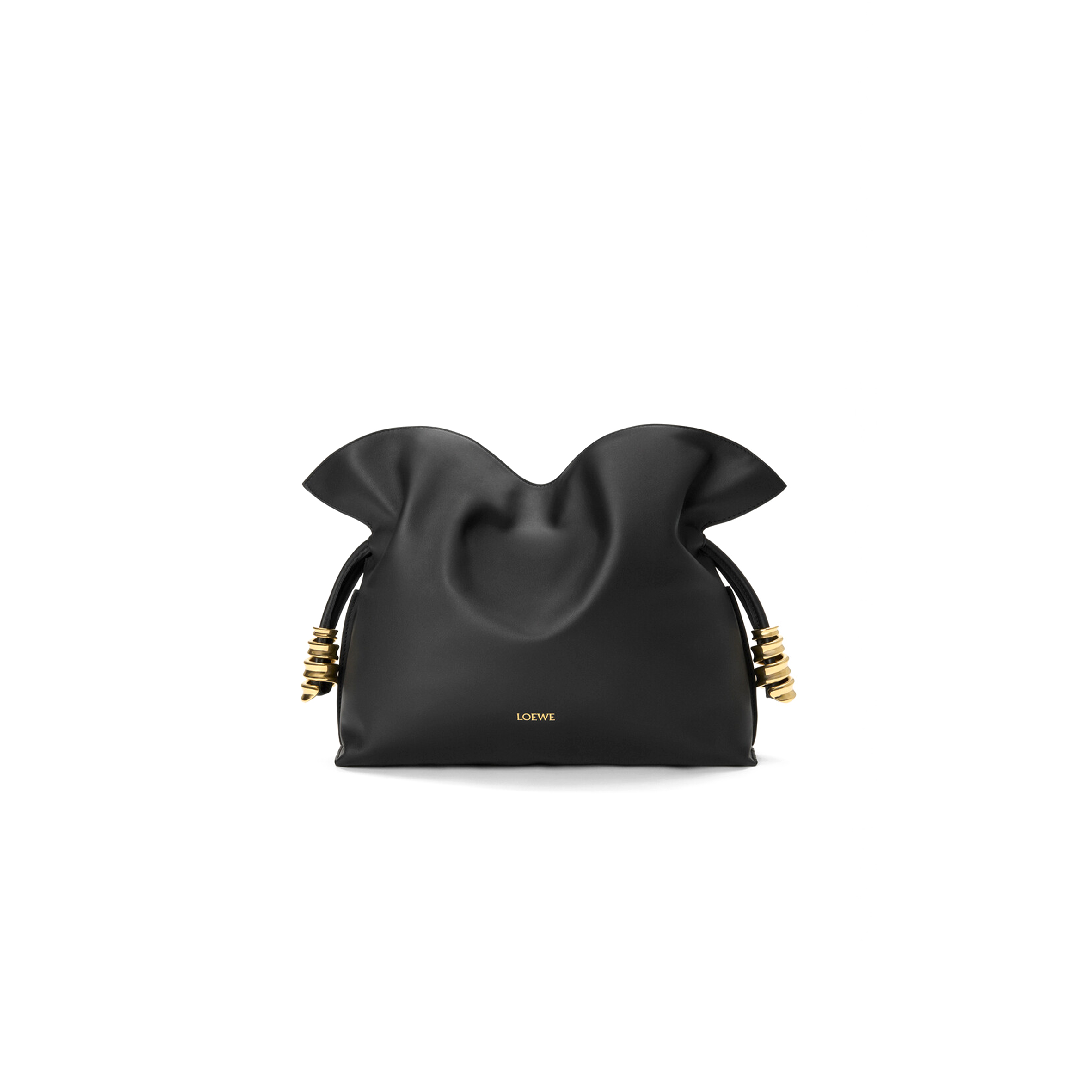 LOEWE MEDIUM COIL FLAMENCO CLUTCH IN NAPPA CALFSKIN A411FC1XEJ (30*24.5*10.5cm)